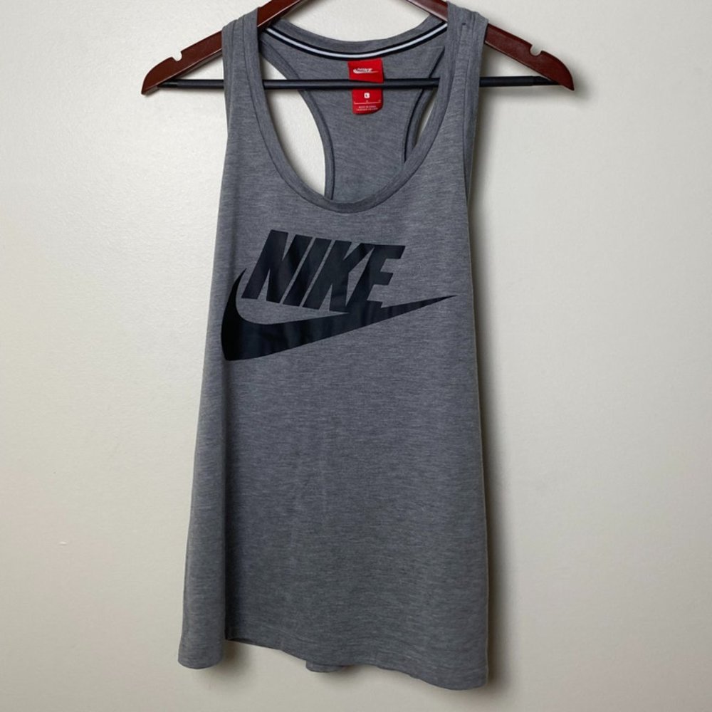 Nike gray tank top size L